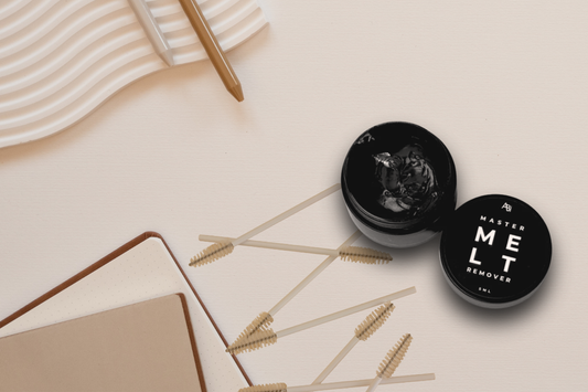 eyelash extension remover no white residue after lash remover