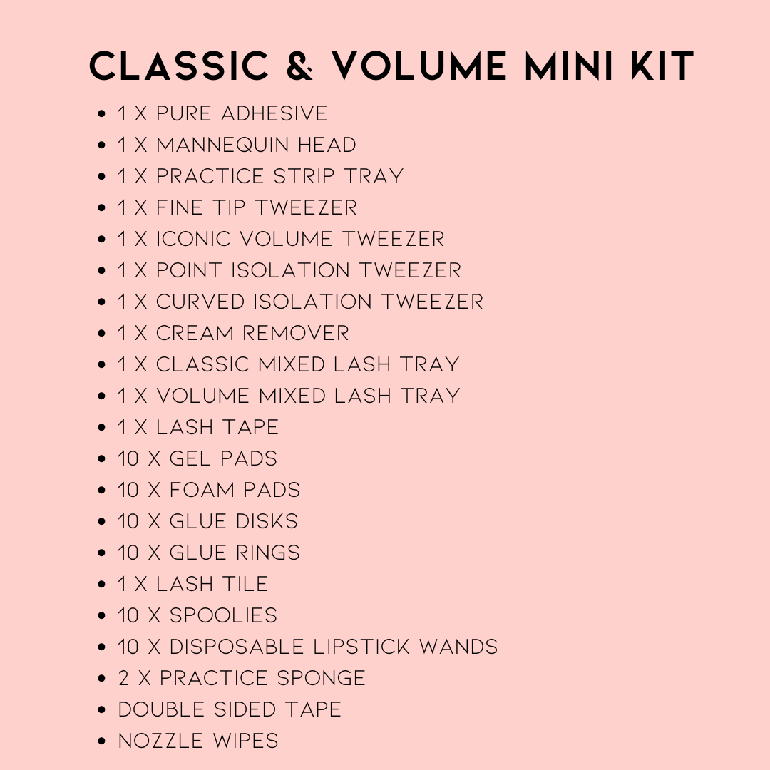 Beginner Eyelash Extension Lash Kits