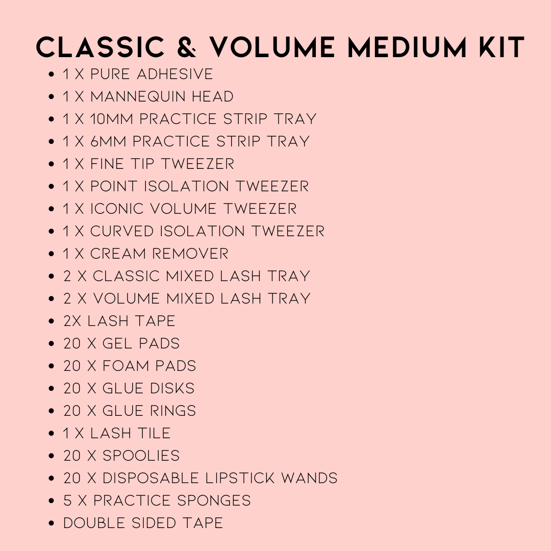 Beginner Eyelash Extension Lash Kits