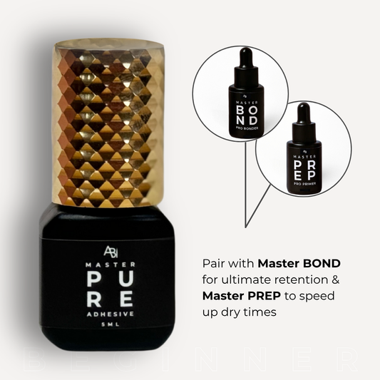 Pure Eyelash Extension Glue - Cyano-Free & Low Allergen