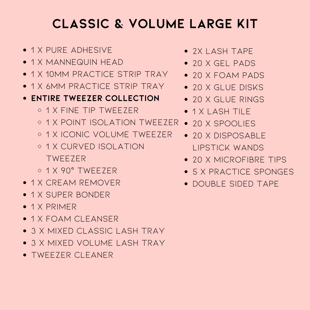 Beginner Eyelash Extension Lash Kits