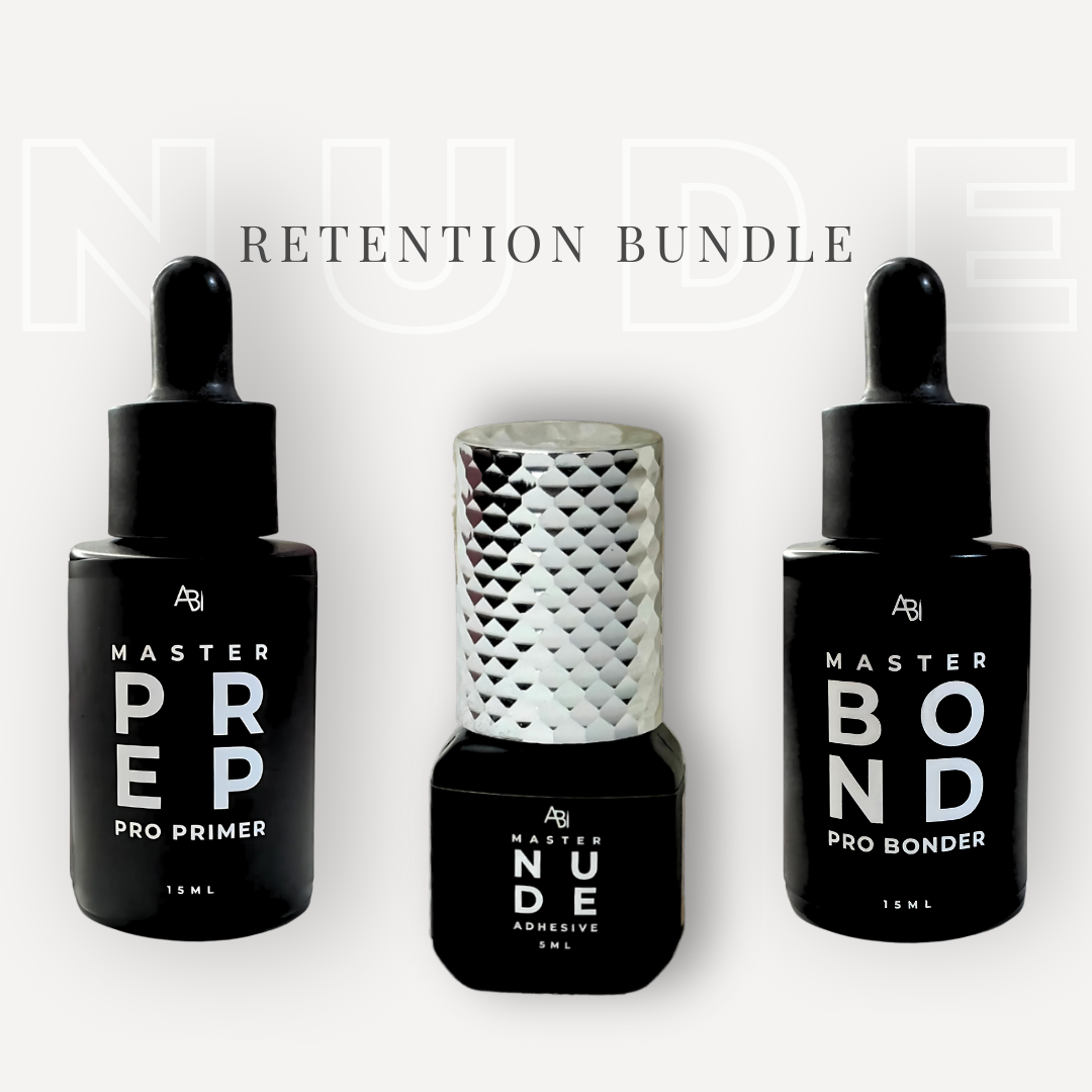 Lash Retention Bundle - Primer, Bonder & Nude (Clear) Lash Glue