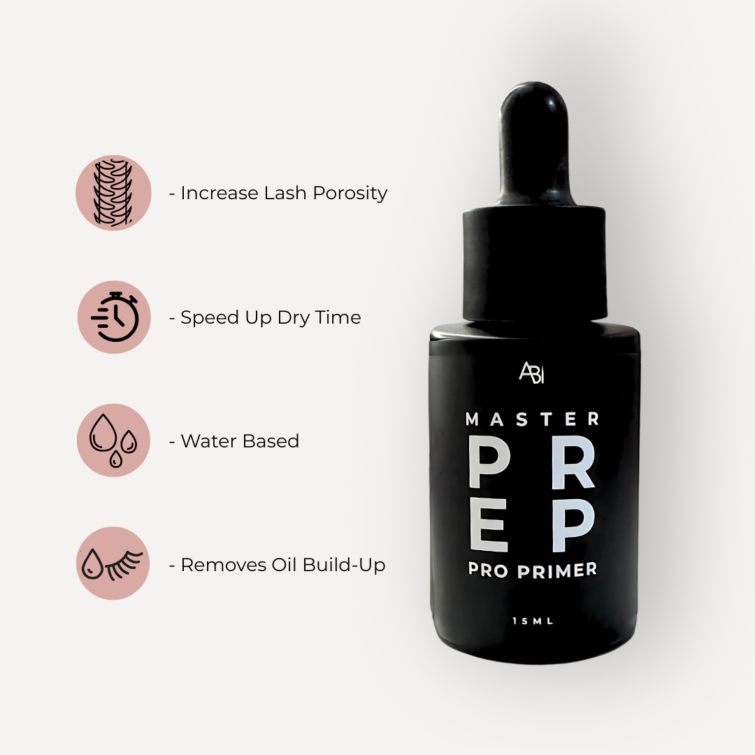 Lash Retention Bundle - Primer, Bonder & Nude (Clear) Lash Glue