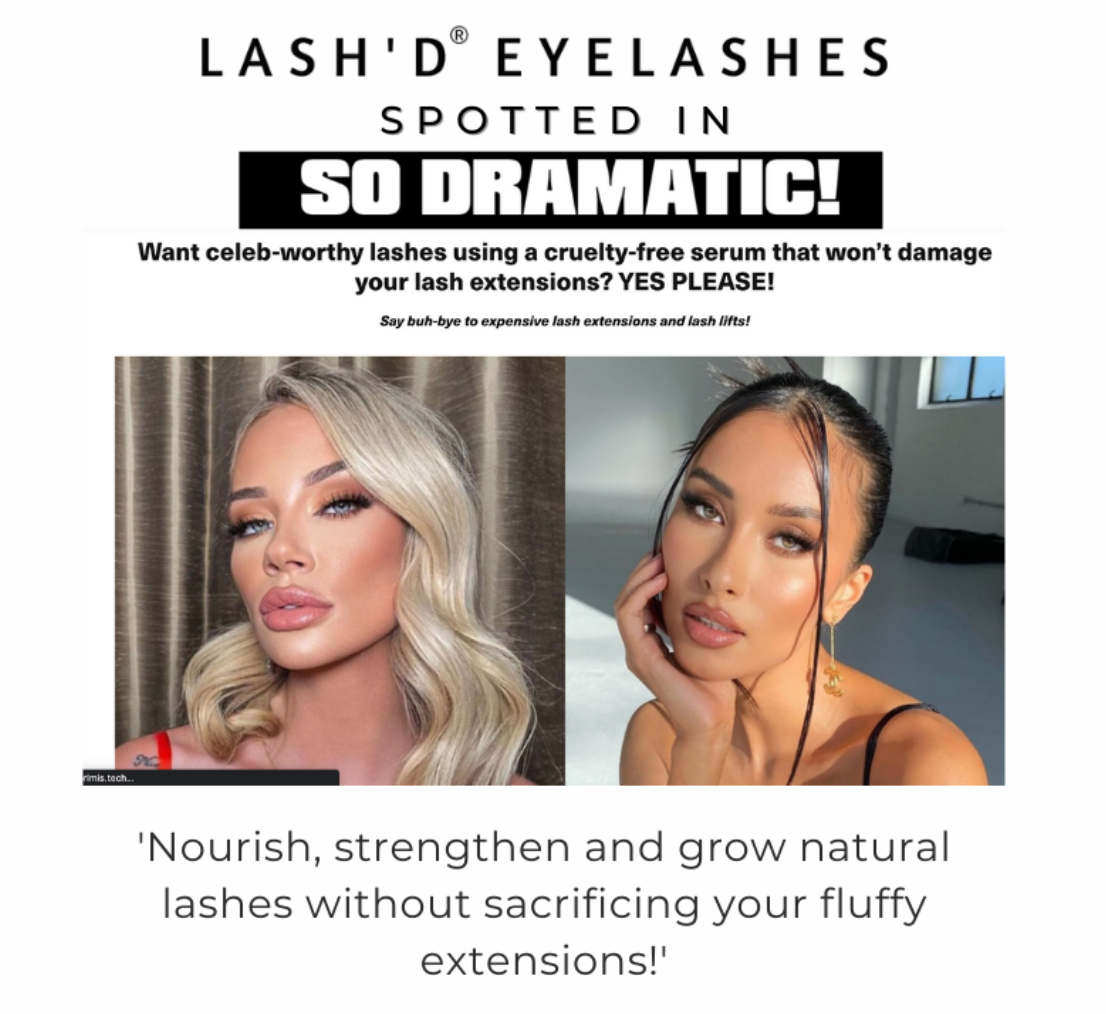 Lash Growth Serum - Lash Extension Friendly Lash Serum