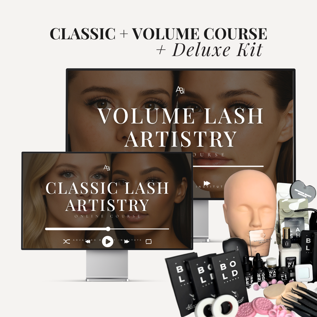 Lash Artistry Certification - Classic, Hybrid & Volume Eyelash Extension Course with Kit