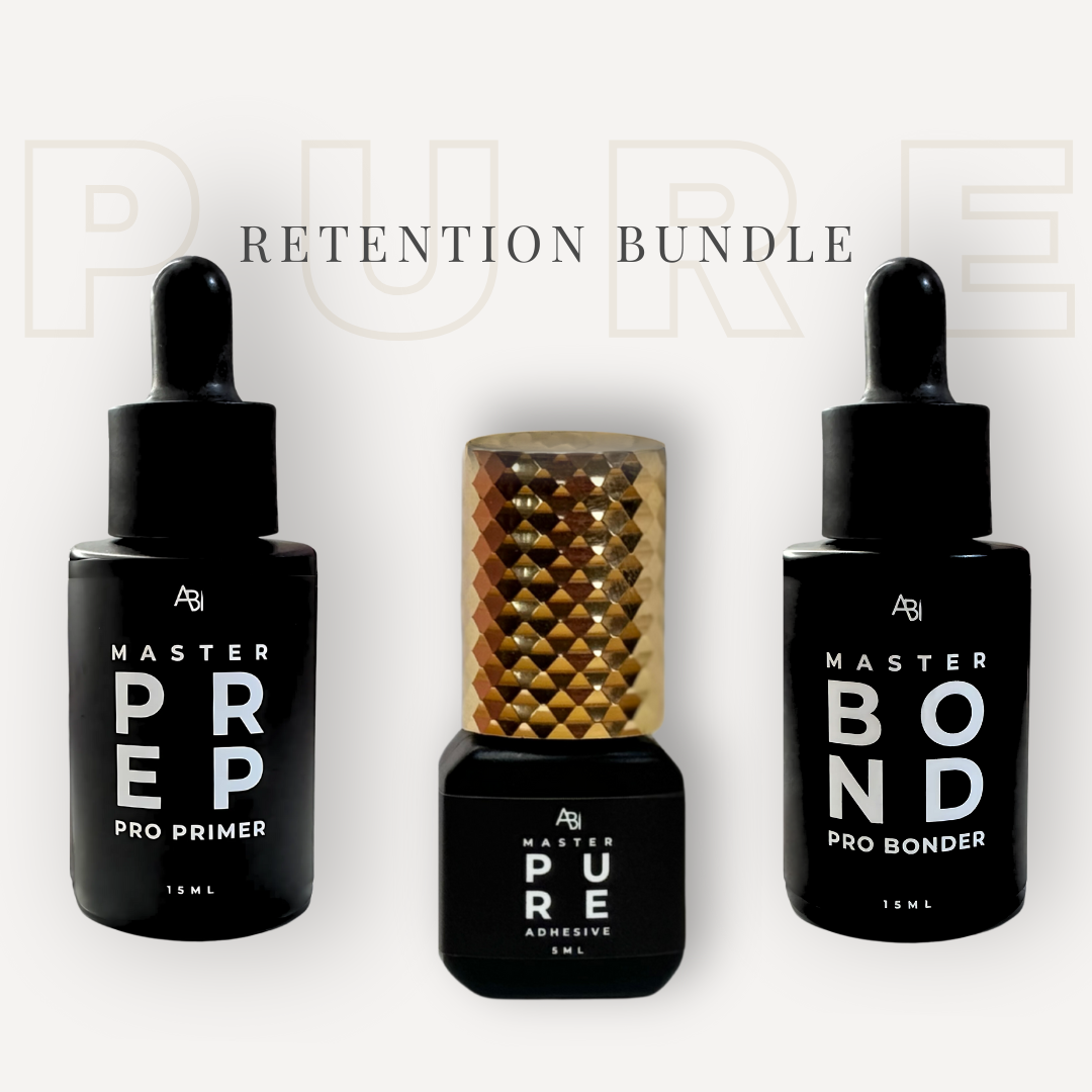 Lash Retention Bundle - Primer, Bonder & PURE (Cyano-Free) Lash Glue