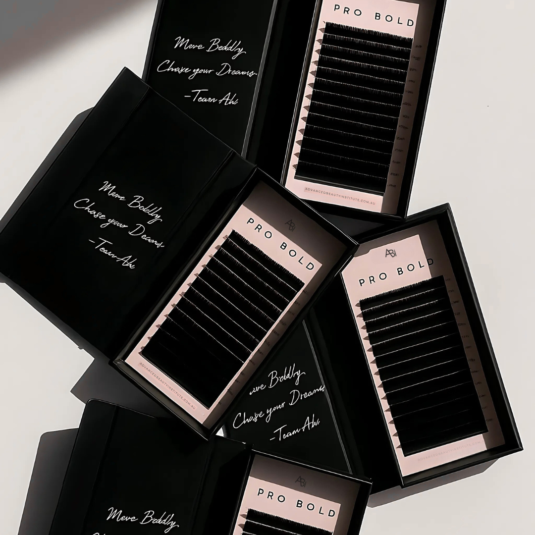 Pro Bold Volume Eyelash Extension Collection Trays C Curl