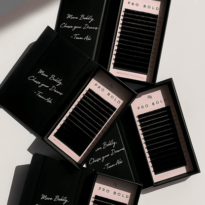 Pro Bold Volume Eyelash Extension Collection Trays C Curl
