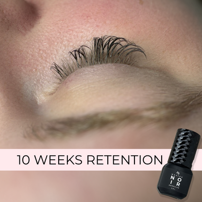 Noir Eyelash Extension Glue - Black, Fast Drying adhesive