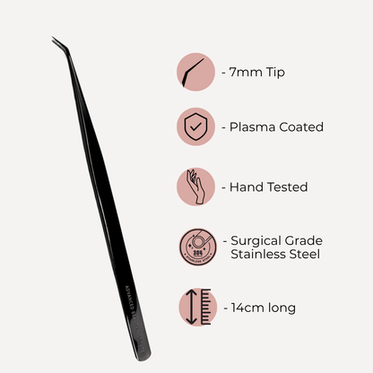 45° Lash Tweezer